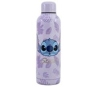 Botella de agua reutilizable térmica de acero inoxidable con doble aislamiento de 515 ml de Stitch