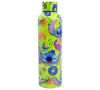 BOTELLA TERMO ACERO INOXIDABLE ANTIVUELCO 515 ML STITCH GREEN PARTY