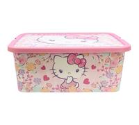 Stor Caja de almacenaje con Cierre de Click de 13 litros de Hello Kitty