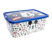Stor Caja de almacenaje con Cierre de Click de 13 litros de Mickey