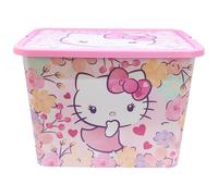 Stor Caja de almacenaje con Cierre de Click de 23 litros de Hello Kitty
