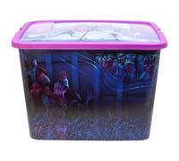 Stor CAJA CLICK 23 L KPOP DEMON HUNTERS | Caja de almacenamiento segura para juguetes y juegos. Ideal para dormitorios, salas de estar y salas de juegos.