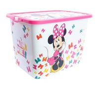 Stor Caja de almacenaje con Cierre de Click de 23 litros de Minnie