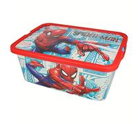 Stor Caja de almacenaje con Cierre de Click de 13 litros de Spider-Man
