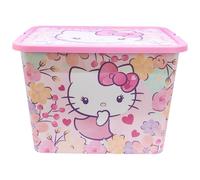 Stor Caja de almacenaje con Cierre de Click de 23 litros de Hello Kitty