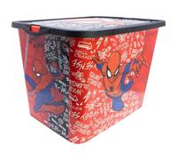 Stor Caja de almacenaje con Cierre de Click de 23 litros de Spiderman