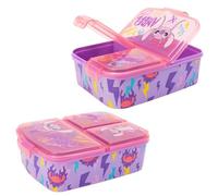 Stor Fiambrera Angel | 3 compartimentos separados | Stitch Lunch to Go | Lata Vesper