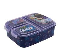 Stor Fiambrera infantil múltiple con 3 compartimentos de Frozen