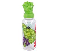 Stor Hulk Collage 3D Figurita Botella, 560 ml Capacidad
