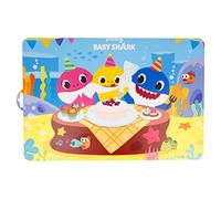 STOR Mantel Individual Baby Shark, Negro, Mediano