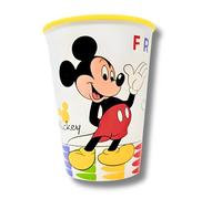 Stor Mickey Mouse Vaso Infantil 260 ml - Plástico sin BPA, Irrompible y Reutilizable - Vaso para Niños con Diseño Mickey y Pluto - Ideal para Casa, Escuela o Camping