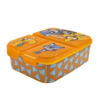 Stor Mikecrack 75120 - Juego de comida de viaje para niños, 300 ml, plástico, múltiples compartimentos, sin BPA, reutilizable, diseños divertidos, perfecto para niños