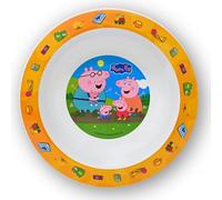 Stor Peppa Pig - Cuenco infantil sin BPA y reutilizable - Cuenco de cereales con Evie Pig - Cuenco de cereales para niños pequeños - Cuenco infantil - Cuenco para niños
