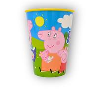 Stor Peppa Pig Vaso Infantil 260 ml - Plástico sin BPA, Irrompible y Reutilizable - Taza para Niños - Ideal para Agua, Zumo o Leche - Vaso Infantil para Casa, Escuela o Viaje