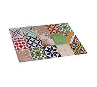 STOR PLANET Alfombra vinílica Acolchada Croma Mosaico 45 x 75 cm, Cloruro de polivinilo, Neutro, 45 x 75