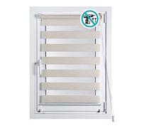 Stor Planet Estor Enrollable Clip&Fix Night&Day Beige 120 x 180 cm