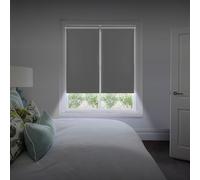 STOR PLANET | Estor Enrollable sin Taladrar Opaco, Estor Ajustable a Ventana, Estores Opacos de Fácil Instalación en Ventanas Oscilobatientes, Pared y Techo | Reflect Plata 75x180cm