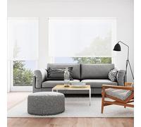 STOR PLANET | Estor Enrollable Translúcido, Estor Blanco Liso. Persianas Enrollables Interior para Ventanas y Puertas. Estores para Cocina, salón, Dormitorio | Blanco, 160x180cm