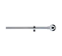 Stor planet kit barra cortina anillo extensible de 110 a 200cm cromo m