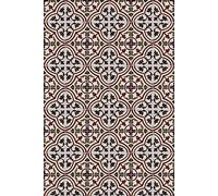 STOR Planet Modernista Alfombra de Vinilio Estampada, 120 cm x 180 cm