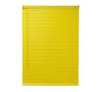 STOR PLANET | Persianas Venecianas de PVC Veneto, Cortinas con Lamas, Persianas de Interior para Ventanas y Puertas, Cortinas de Cocina, Baño, Domitorio… | Amarillo, 105x160