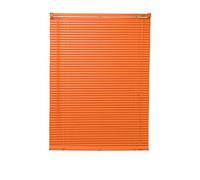 STOR PLANET | Persianas Venecianas de PVC Veneto, Cortinas con Lamas, Persianas de Interior para Ventanas y Puertas, Cortinas de Cocina, Baño, Domitorio… | Naranja, 105x250