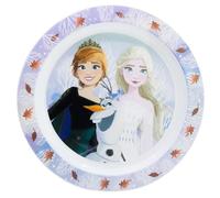 Stor Plato Infantil Frozen de Plástico 938ml - Apto Microondas, Libre de BPA, Diseño Ergonómico para Niños