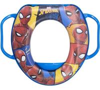 Reductor de inodoro infantil Marvel Spiderman, con cómodo acolchado y dos asas, lavable y reutilizable