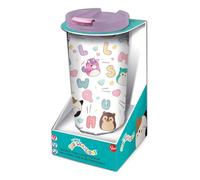 Stor S.L. Squishmallows - Taza de viaje de acero inoxidable