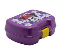Stor Sandwichera Infantil Minnie Mouse 371ml - Fiambrera Pequeña de Plástico Resistente para Niños, Libre de BPA, Ideal Colegio y Excursiones