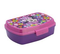 Stor Sandwichera Infantil Minnie Mouse, Fiambrera Rectangular 1333ml, Material Resistente, Ideal para Colegio y Merienda