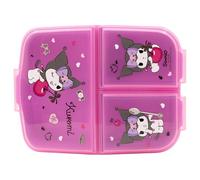 Fiambrera infantil múltiple con 3 compartimentos de Kuromi