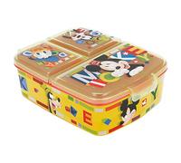 Fiambrera infantil múltiple con 3 compartimentos de Mickey Mouse