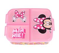 Stor S.L. Fiambrera infantil múltiple Minnie Mouse – 3 compartimentos – So Edgy Bows