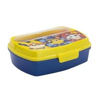 Stor SANDWICHERA RECTANGULAR CON CUBIERTOS PAW PATROL BOY RESCUE PUPS