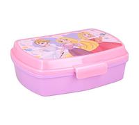 Fiambrera rectangular para el almuerzo infantil de Princesas Disney