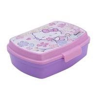 Fiambrera rectangular para el almuerzo infantil de Hello Kitty