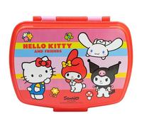 Fiambrera rectangular para el almuerzo infantil de Hello Kitty and Friends