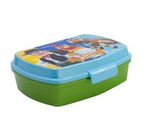 Fiambrera rectangular para el almuerzo infantil de La granja de Zenón