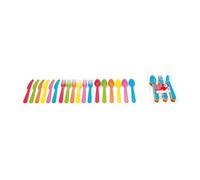 Stor SET 18 UNI. CUBIERTOS PICNIC MANGO PLANO