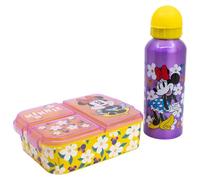 Stor SET 2 PCS (BOTELLA ALUMINIO Y SANDWICHERA MULTIPLE) MINNIE