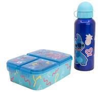 Stor SET 2 PCS (BOTELLA ALUMINIO Y SANDWICHERA MULTIPLE) STITCH