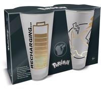 Set 2 Vasos Cristal Mate Pikachu 490Ml