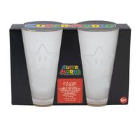 STOR SET 2 VASOS CASUAL DE CRISTAL 490 ML SUPER MARIO