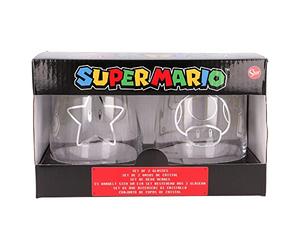 Stor Set 2 Vasos DE Cristal 510 ML Super Mario (01376)