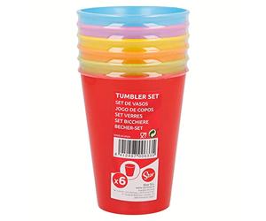 Stor - Set 6 vasos picnic (Stor 00633)