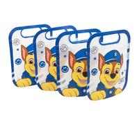 Stor Set de 4 Bolsas para Comida con Cierre Zip Patrulla Canina 425ml - Reutilizables Libres de BPA Plastico Resistente para Snacks Almuerzo Cole