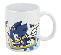 Stor TAZA CERAMICA 325 ML EN CAJA DE REGALO SONIC GAME ON WH