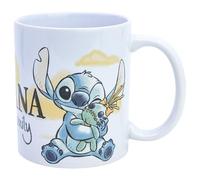 Stor TAZA CERAMICA 325 ML EN CAJA DE REGALO STITCH & ANGEL OHANA