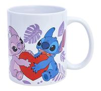 Stor S.L. Taza de cerámica Stitch 325 ml en caja regalo